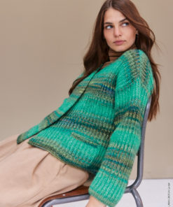 Strickset Cardigan aus Picasso von Lana Grossa