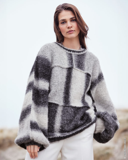 Strickset Patchwork Aus Gigante Von Lana Grossa