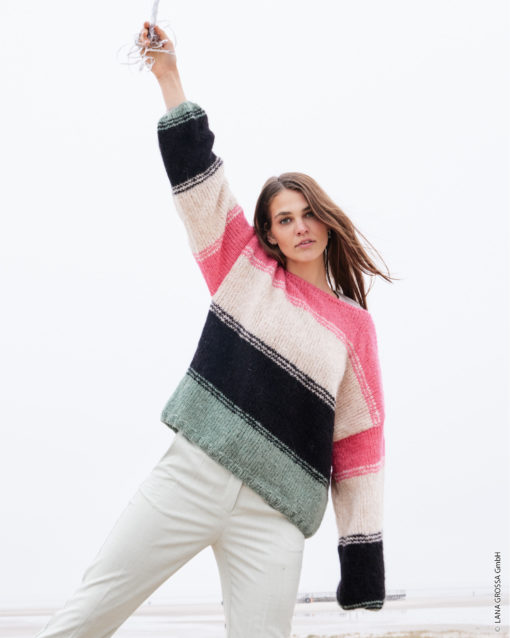 Strickset Pullover Aus Alpaca Air Von Lana Grossa