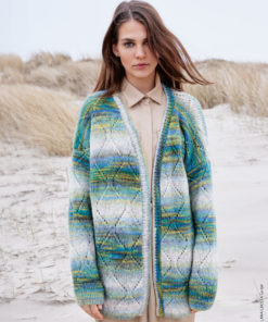 Strickset Cardigan aus Picasso von Lana Grossa