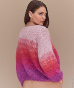 Strickset Kurzer Cardigan aus Silkhair von Lana Grossa