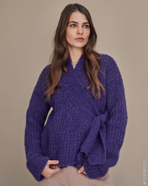 Strickset Wickeljacke Aus Alpaca Air Von Lana Grossa