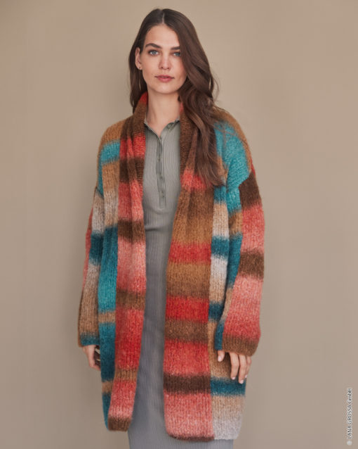 Strickset Mantel Aus Gigante Von Lana Grossa