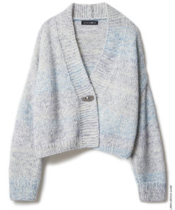 Strickset Jacke Aus Cool Merino Big Und Silkhair Print Von Lana Grossa 3 Strickset Jacke Aus Cool Merino Big Und Silkhair Print Von Lana Grossa – Bild 2