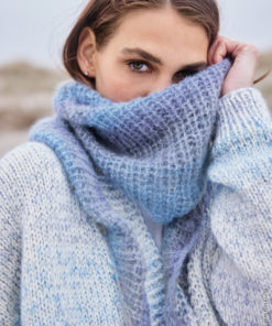 Strickset Dreieckstuch Aus Silkhair Print Von Lana Grossa – Bild 3