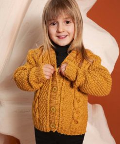 Strickset Cardigan Mit Zöpfen Aus Poseidon Von Lang Yarns 5 901 066 008 D2