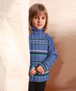 Strickset Rollkragenpullover aus Atlantis von Lang Yarns