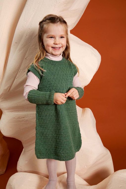 Strickset Kleid Mit Stulpen Aus Atlantis Von Lang Yarns
