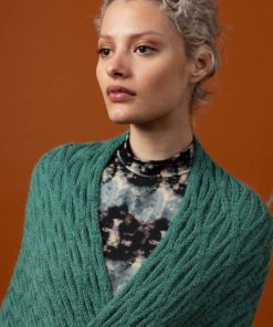 Strickset Dreiecktuch Aus Alpaca Soxx 6-Fach Von Lang Yarns 4 901 076 001 D1