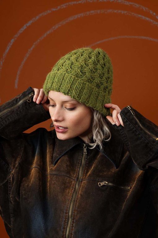 Strickset Mütze Aus Alpaca Soxx 6-Fach Von Lang Yarns