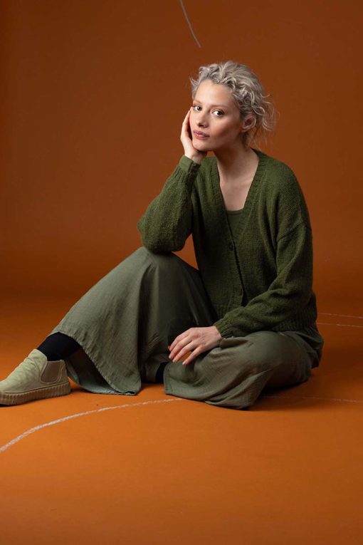 Strickset Jacke Aus Baby Alpaca Von Lang Yarns