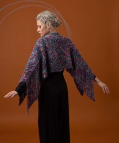 Strickset Dreiecktuch aus Alpaca Soxx 4-fach Hand Dyed von Lang Yarns