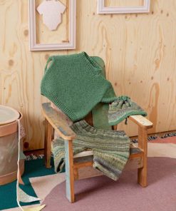 Strickset Hose aus Merino 200 Bebe Color von Lang Yarns