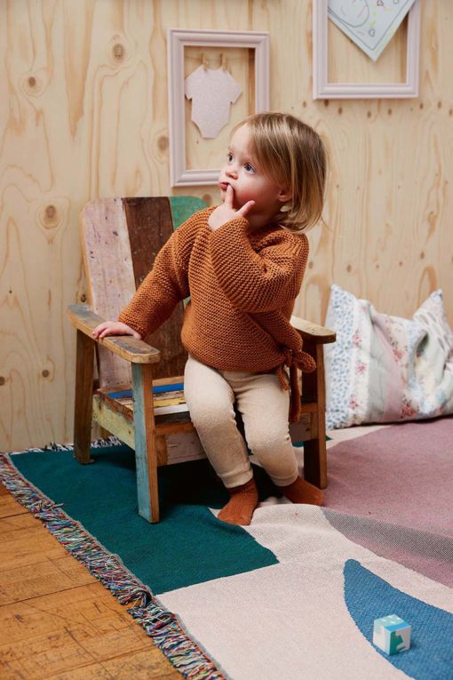 Strickset Wickeljacke Aus Merino 200 Bebe Von Lang Yarns