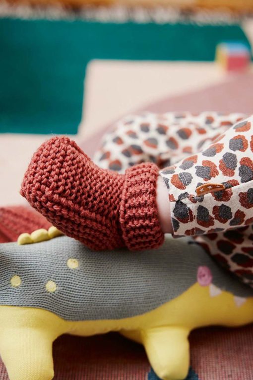 Strickset Schühchen Aus Merino 200 Bebe Von Lang Yarns