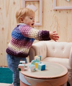 Strickset Pullover aus Merino 200 Bebe Color von Lang Yarns