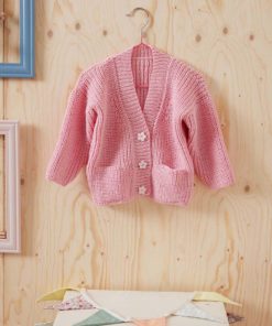 Strickset Cardigan aus Merino 200 Bebe von Lang Yarns