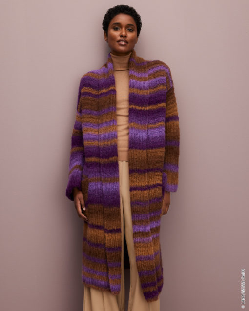 Strickset Mantel Aus Gigante Von Lana Grossa
