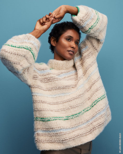 Strickset Pullover Aus Royal Alpaca Und Alpaca Air Von Lana Grossa