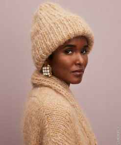 Strickset Rippenmütze aus Brigitte No. 3 und Mohair Moda von Lana Grossa