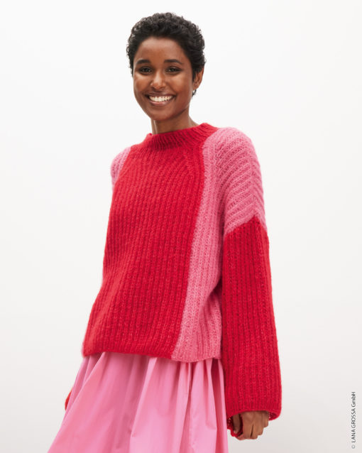 Strickset Pullover Aus Alpaca Air Von Lana Grossa