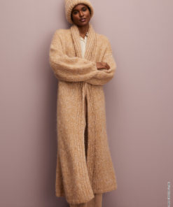 Strickset Mantel aus Brigitte No. 3 und Mohair Moda von Lana Grossa