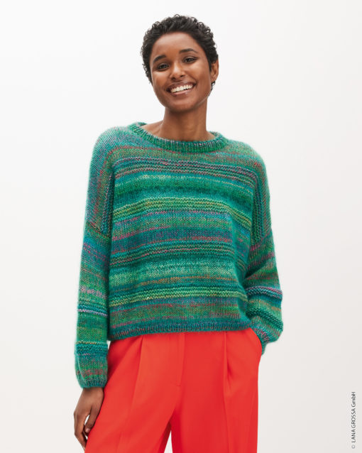 Strickset Pullover Aus Colorissimo Und Silkhair Von Lana Grossa