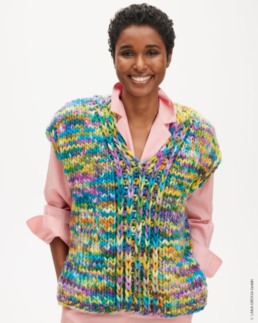 Strickset Pullunder Aus Confetti Von Lana Grossa