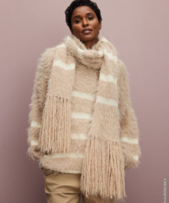 Strickset Streifenschal aus Basta und Cool Merino Big von Lana Grossa