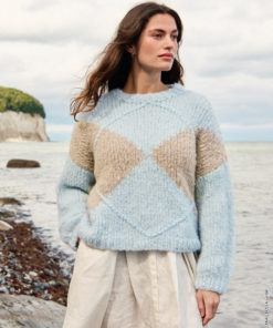 Strickset Pullover aus Royal Alpaca und Brigitte No. 2 von Lana Grossa