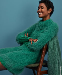 Strickset Kleid aus Basta und Cool Merino Big von Lana Grossa