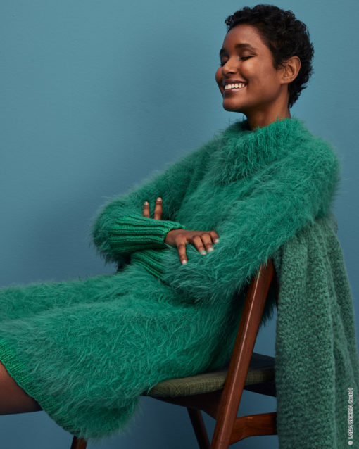 Strickset Kleid Aus Basta Und Cool Merino Big Von Lana Grossa