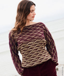 Strickset Kimonopullover aus Lucida von Lana Grossa