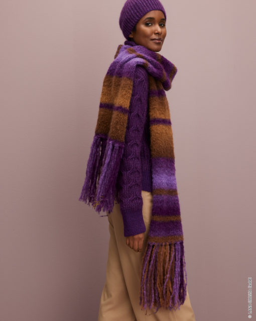 Strickset Schal Aus Gigante Von Lana Grossa