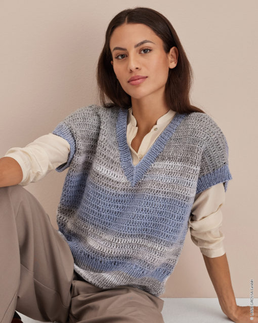 Strickset Häkel-Pullunder Aus Gomitolo Gala Von Lana Grossa