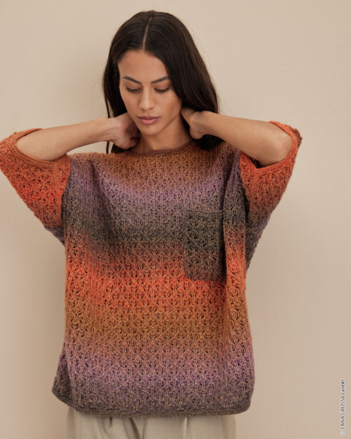 Strickset Shirt Mit Lochmuster Aus Gomitolo Gala Von Lana Grossa