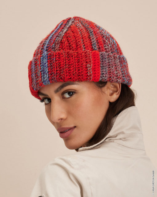 Strickset Häkelmütze Kürzere Form Aus Gomitolo Magico Von Lana Grossa