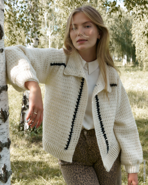 Strickset Hemdjacke Aus Cashmere 16 Fine Und Soffio Von Lana Grossa