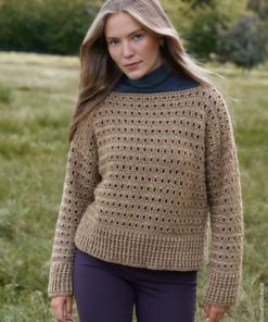 Strickset Kastenpullover aus Lucida von Lana Grossa