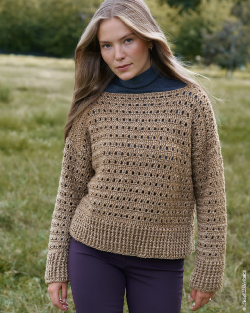 Strickset Kastenpullover Aus Lucida Von Lana Grossa