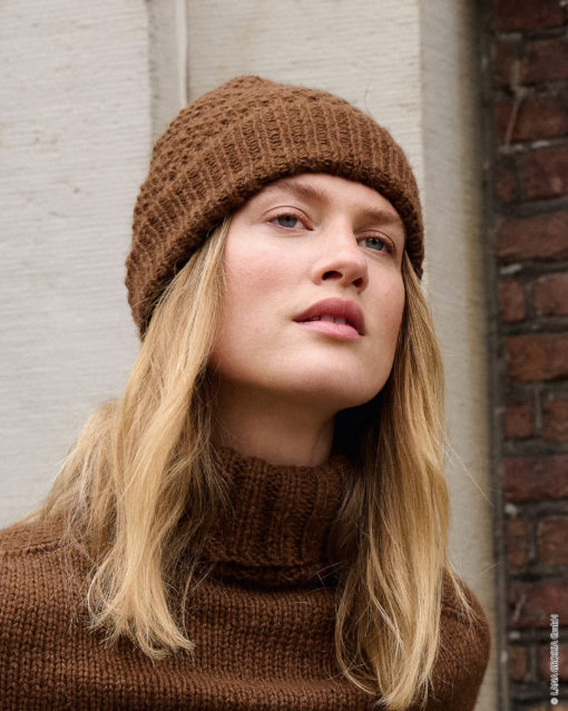 Strickset Mütze Aus Natural Lama Chunky Von Lana Grossa