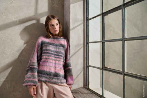 Strickset Pullover Mit Breiten ├Ärmeln Aus Gigante Von Lana Grossa