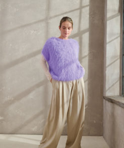 Strickset Slipover Glatt Rechts aus Basta von Lana Grossa