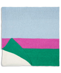 Strickset Decke Glatt Rechts In Streifen Aus Soffio Von Lana Grossa 3 Hw2024 Home 77 Lana Grossa 9410077 M34 Mf2