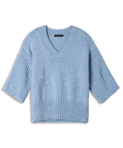 Strickset V-Pullover Glatt Rechts Aus Cool Merino Von Lana Grossa 3 Hw2024 Home 77 Lana Grossa 9410077 M9 Mf2