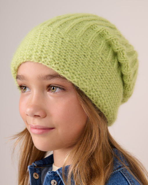 Strickset Patentmütze Aus Brigitte No. 2 Von Lana Grossa