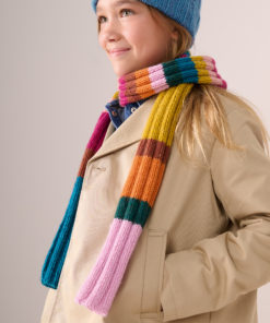 Strickset Rippenschal aus Ecopuno von Lana Grossa