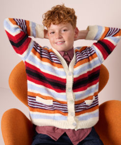 Strickset Jacke Mit Taschen aus Cool Merino von Lana Grossa