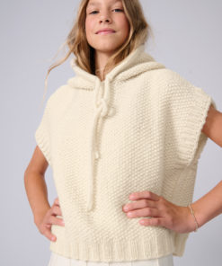 Strickset Hoodie-pullunder aus Cool Merino Big von Lana Grossa