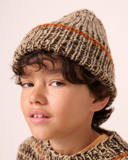 Strickset Mütze Aus Ecopuno, Cool Merino Und Cool Merino Big Von Lana Grossa